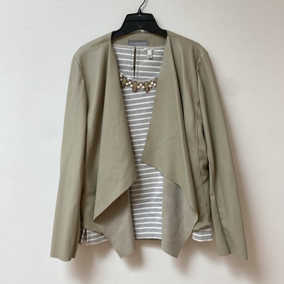 Faux Leather Jacket - Picture 3 of 4